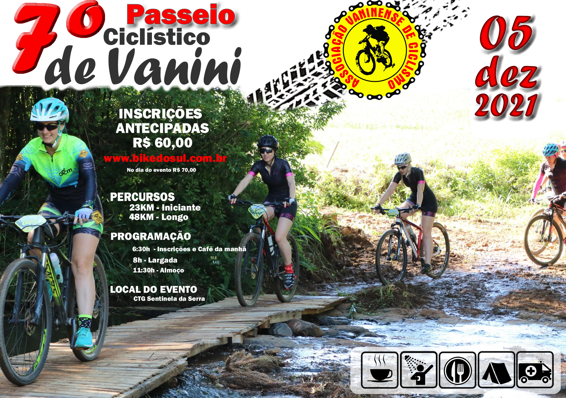 7° Passeio ciclístico da cidade de Vanini