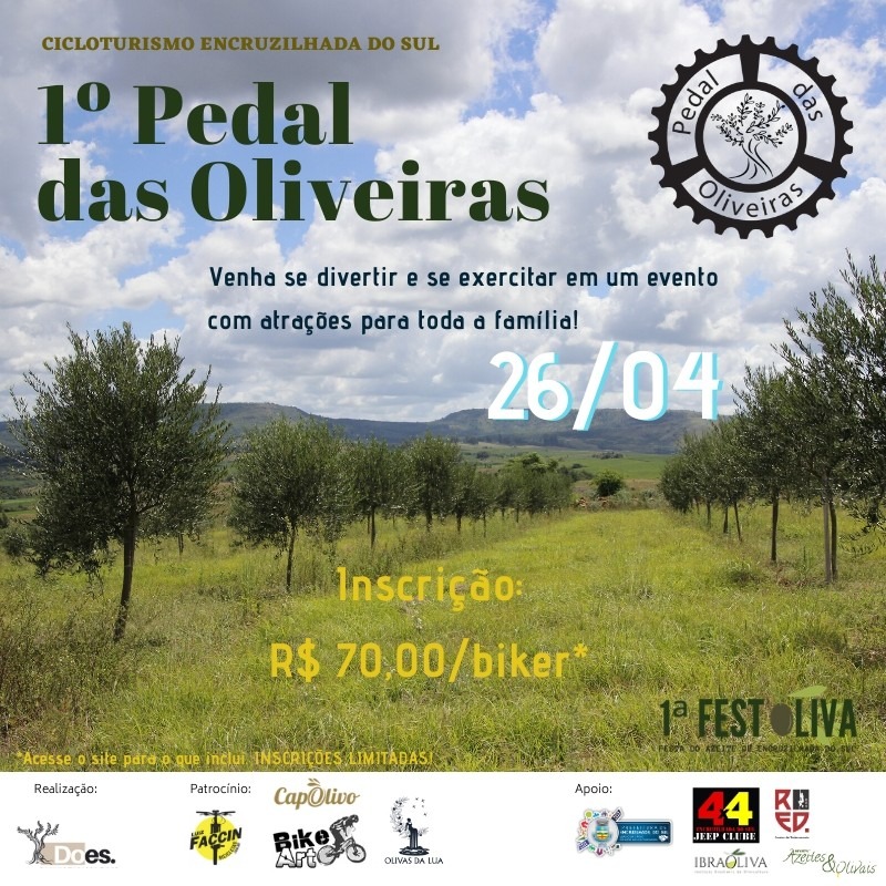 1º Pedal das Oliveiras