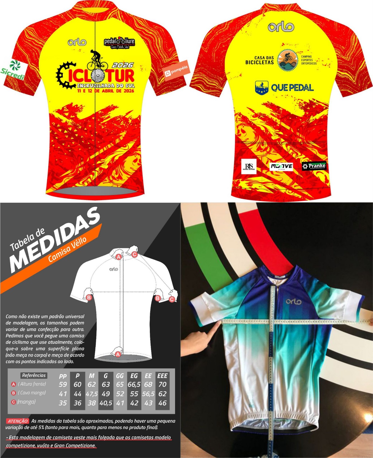 Camisa Ciclotur 2026