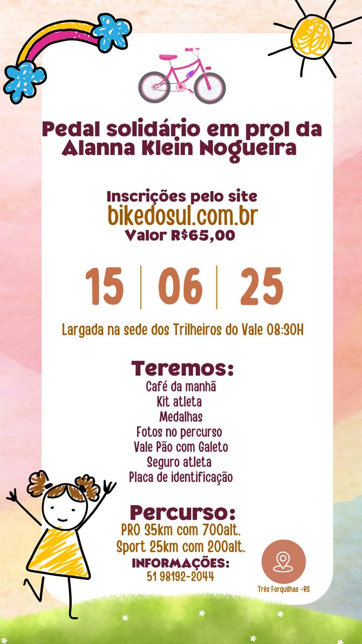 Pedal Solidario da Alanna